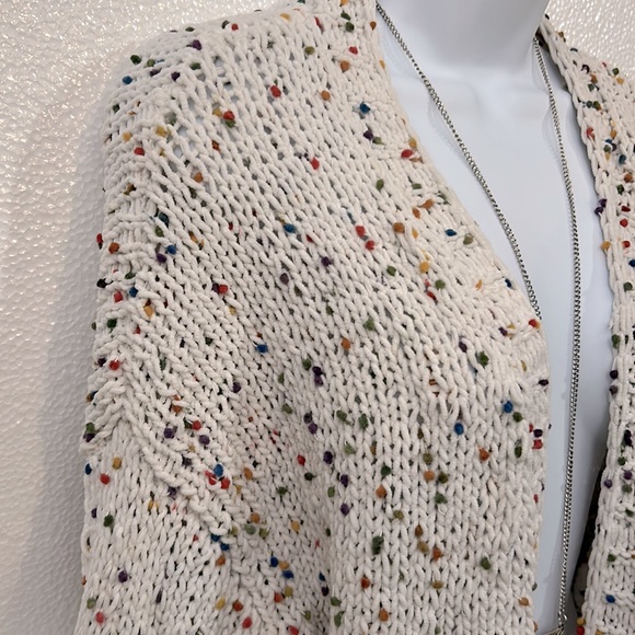 Jardin by Macris chunky knit cardigan sweater - Picture 3 of 8